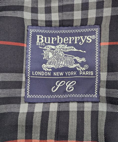 burberry buttons in cursive